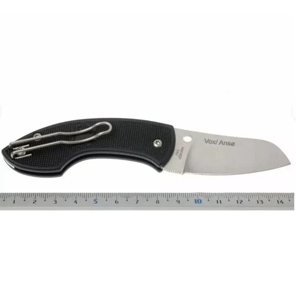 Spyderco C163PBK Pingo Folding Knife N690Co Voxnaes Anso Italy